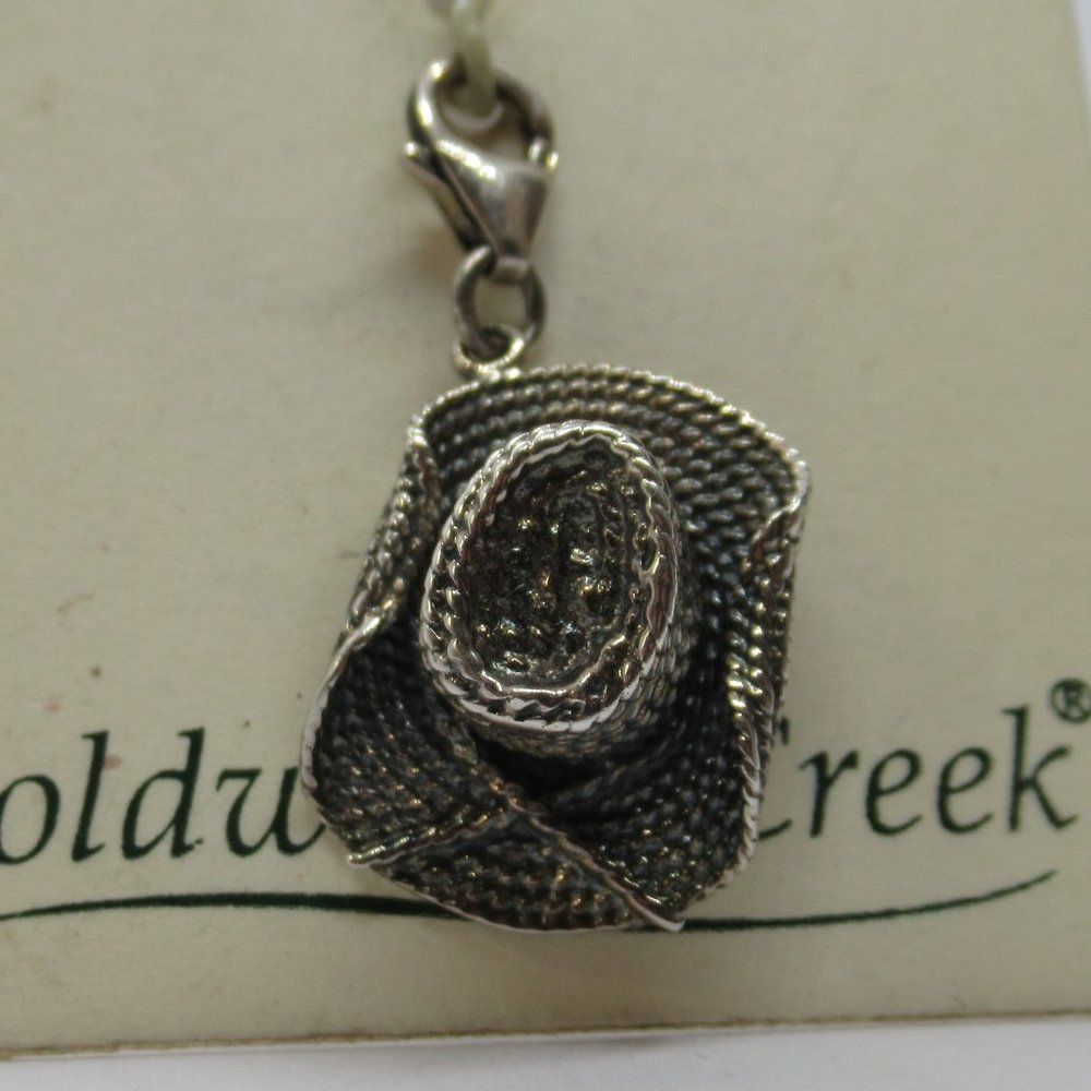 925 SS Hat Charm, something Yee-Haw to have!! 😋